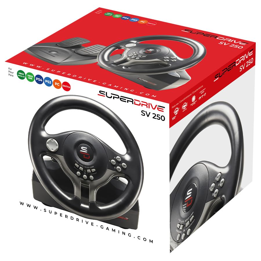 Racing steering wheel with pedals and gearshift paddles Q9746