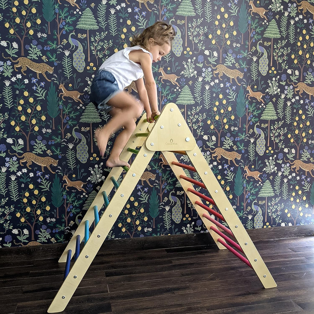 Jumbo Rainbow Foldable Climbing Triangle Y508174
