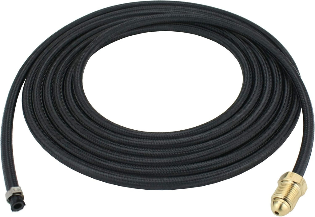25 Feet Super Flex Red Braided Power Cable for 20 Series Water-Cooled TIG Torches, Pack of 2 V8802