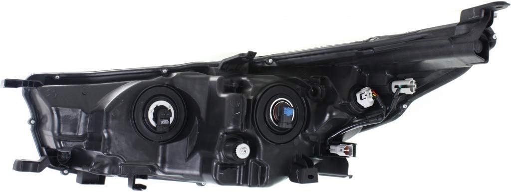 Smoked Chrome Accent Headlight Assembly Driver Side R805832
