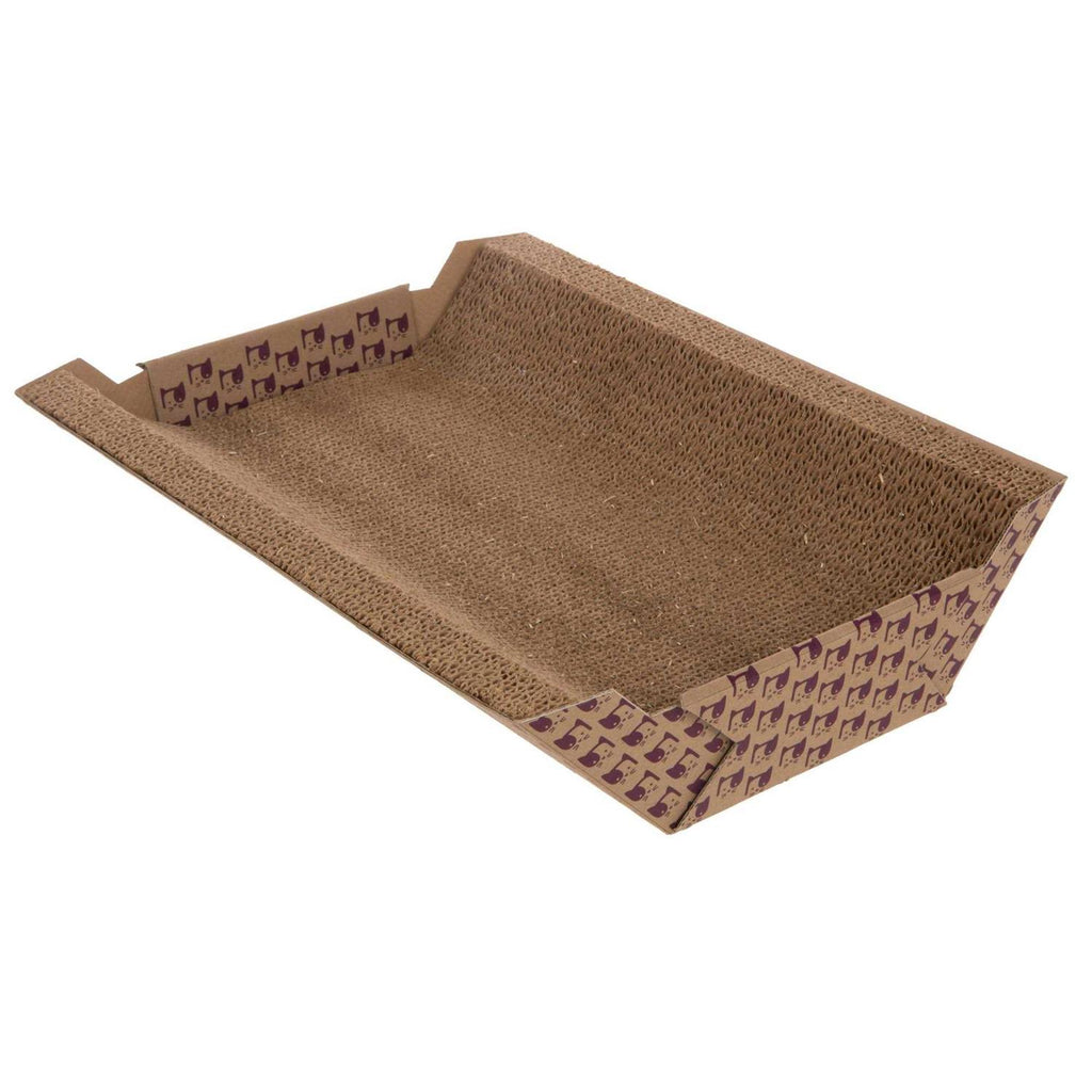 Catnip-Infused Corrugate Cat Scratcher & Lounge D39543