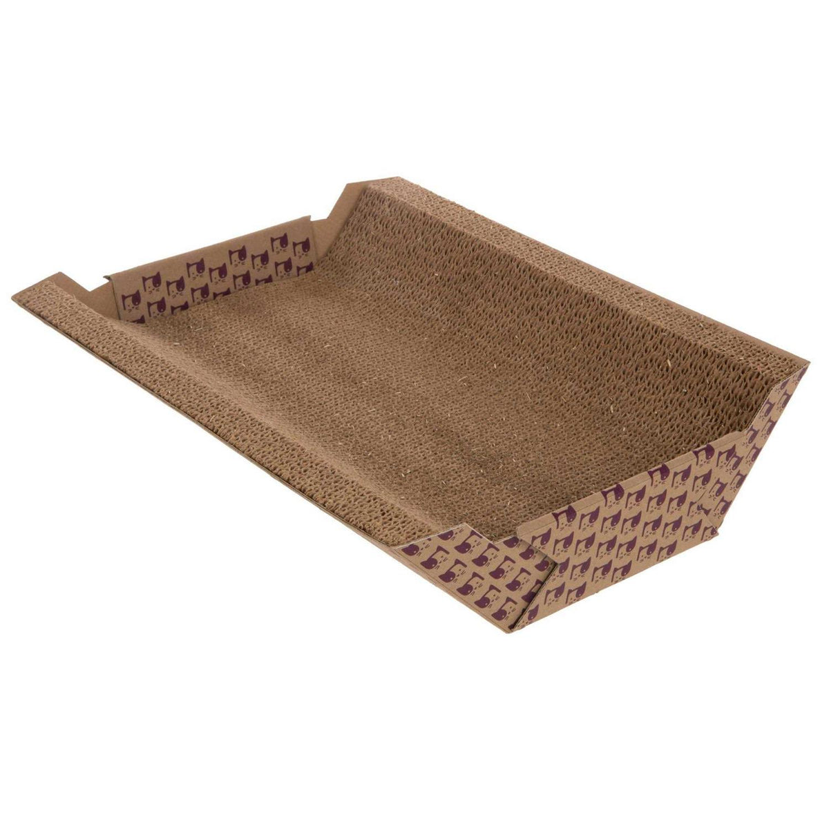 Catnip-Infused Corrugate Cat Scratcher & Lounge D39543