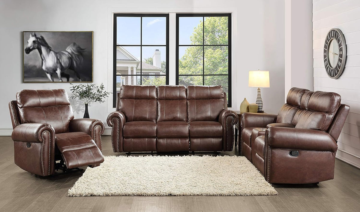 Brown Glider Recliner O226625