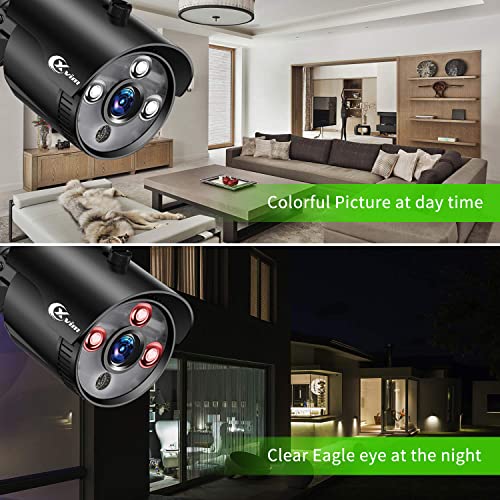 8CH 1080P Home Security Camera System with 1TB Hard Drive W652