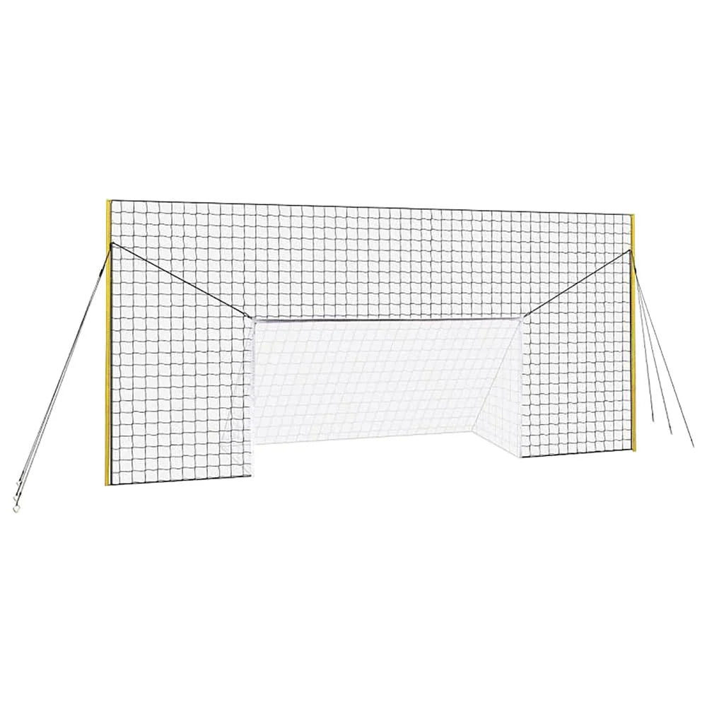 Soccer Practice Net Rebounder Backstop with Goal W4567