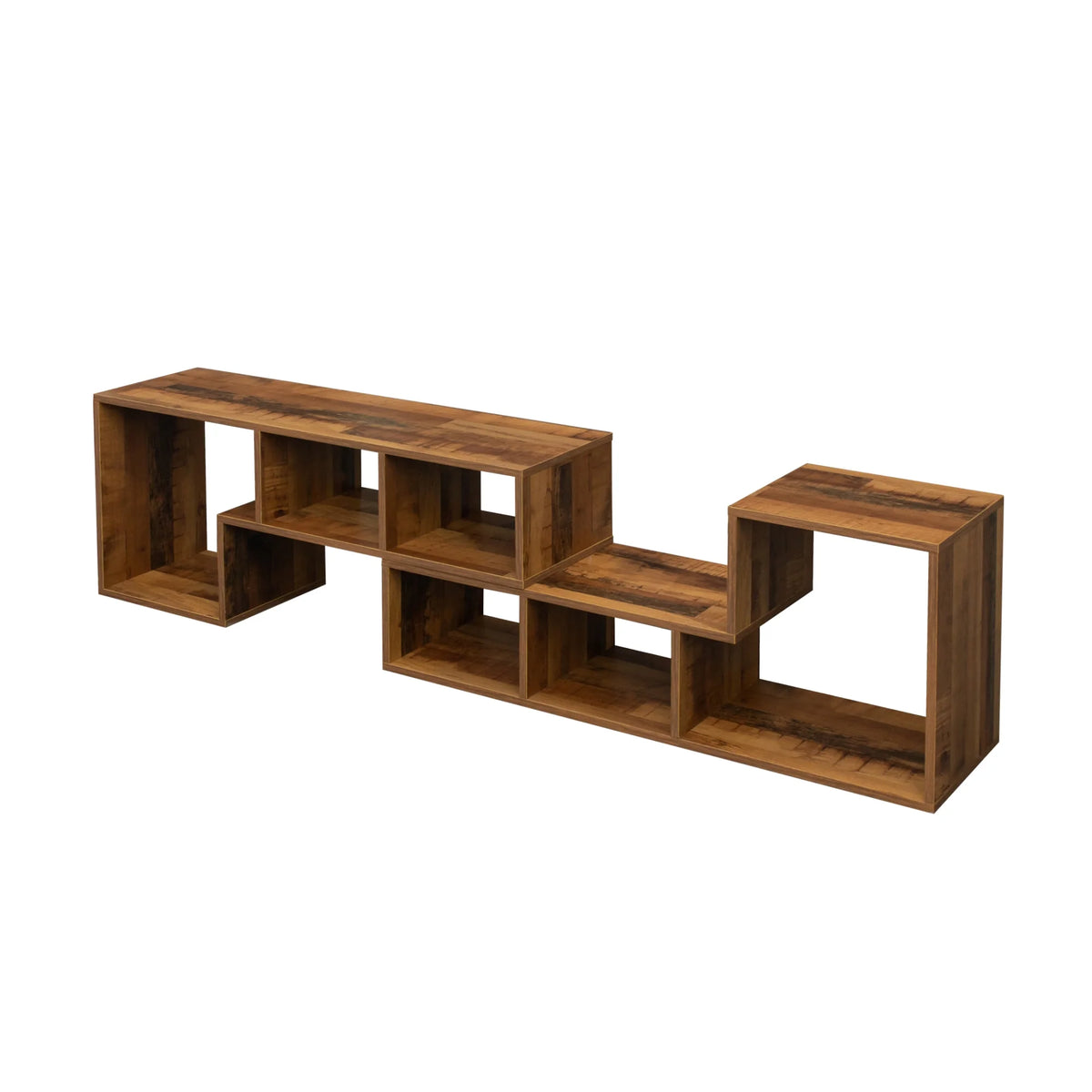 L-Shaped Oak Tv Stand P93675