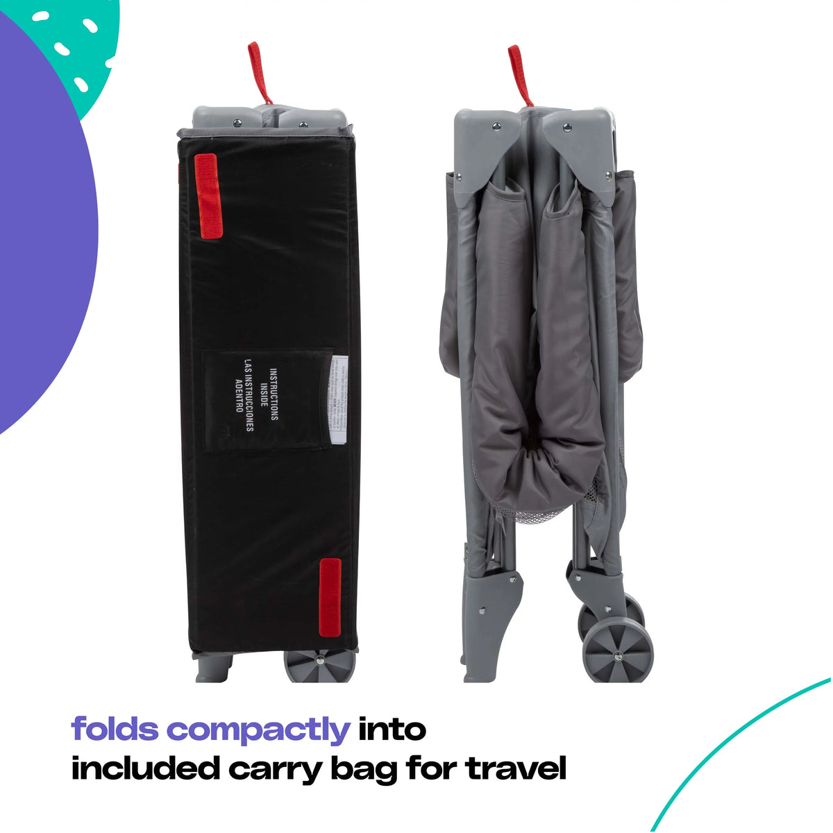 Portable Compact Baby Play Yard S4688