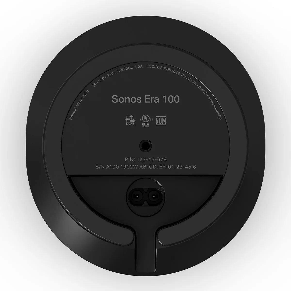 Open Box Voice-Controlled Wireless Smart Speaker with Bluetooth (Black) M659