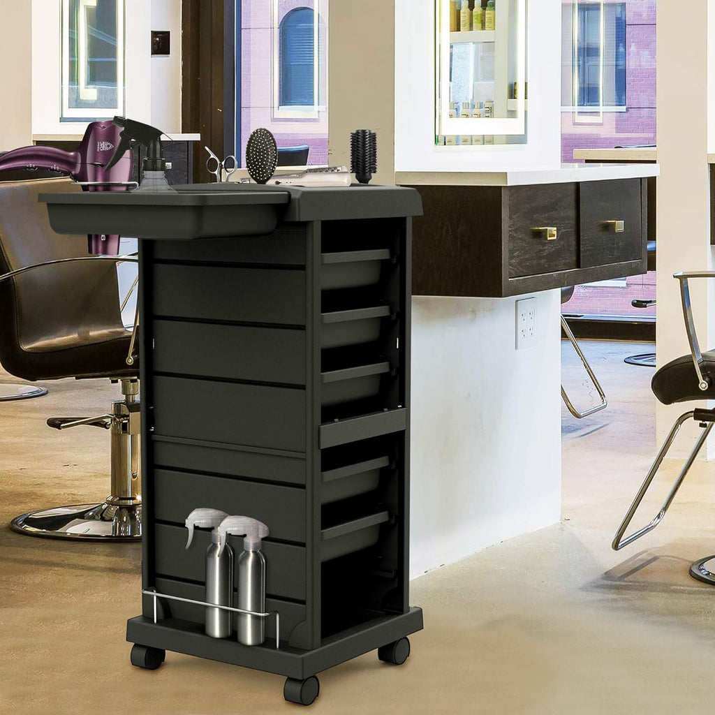 6-Tray Salon Rolling Cart B98610