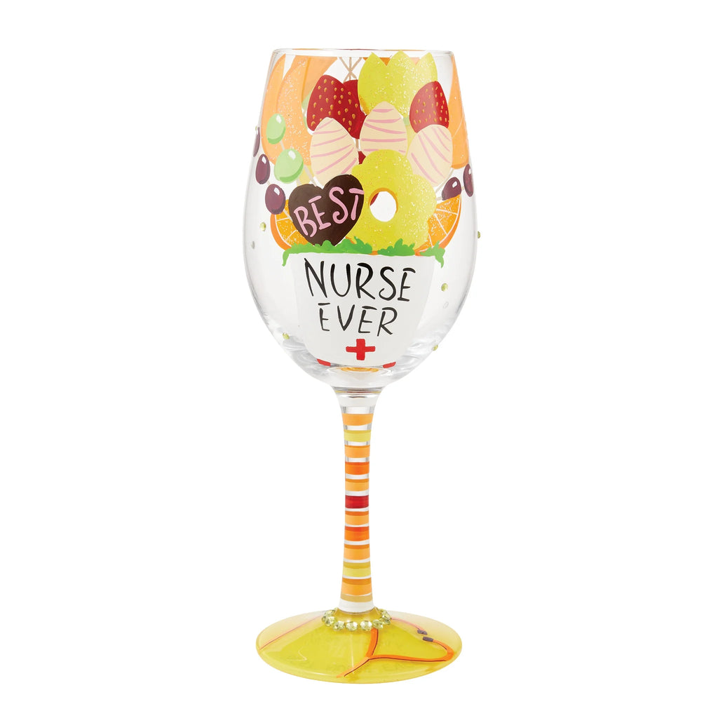 Nurse Wine Glass Y8724