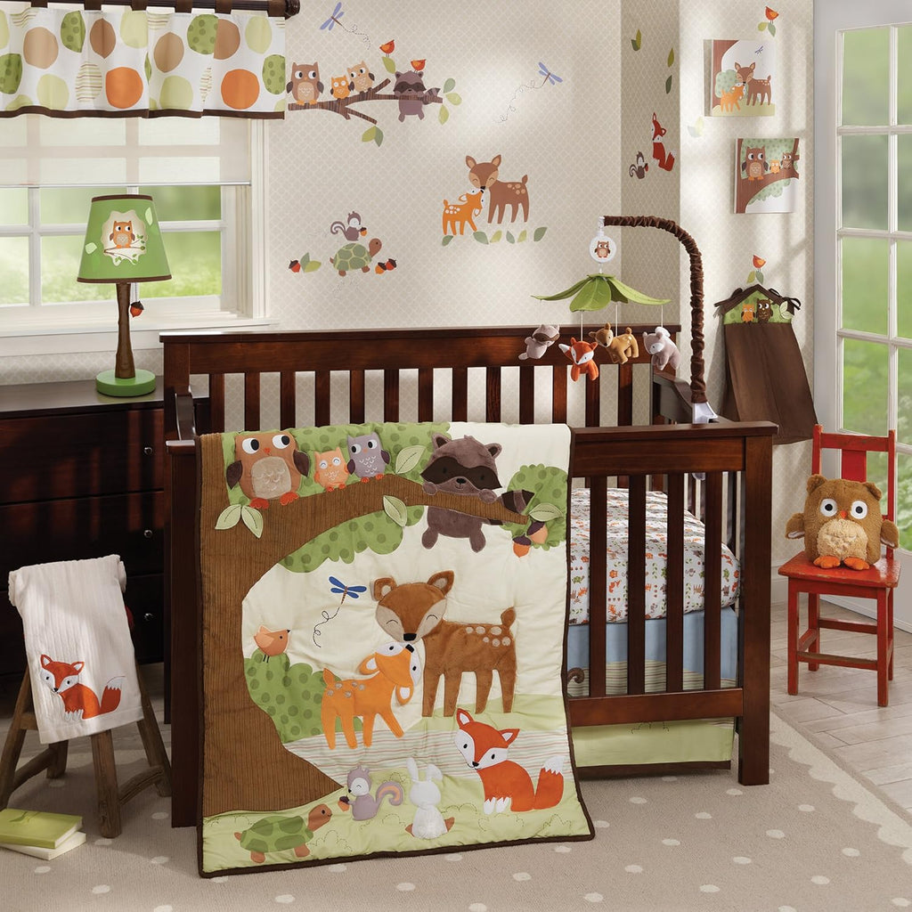 Multicolor Forest Animals Musical Baby Crib Mobile G309