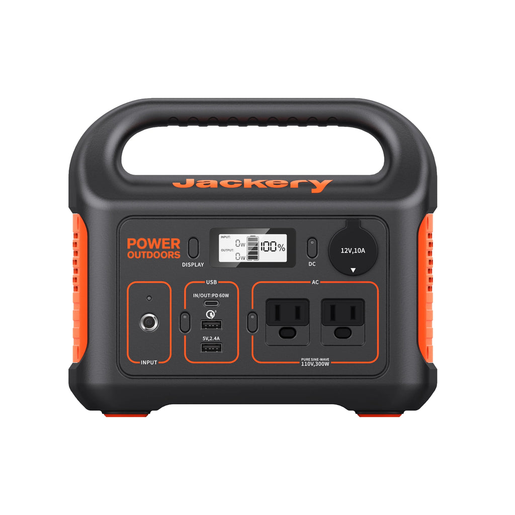 Portable Power Station with Automobile Battery Charging Cable H475646