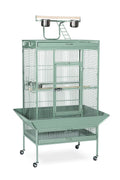 Large Wrought Iron Play Top Bird Cage J242