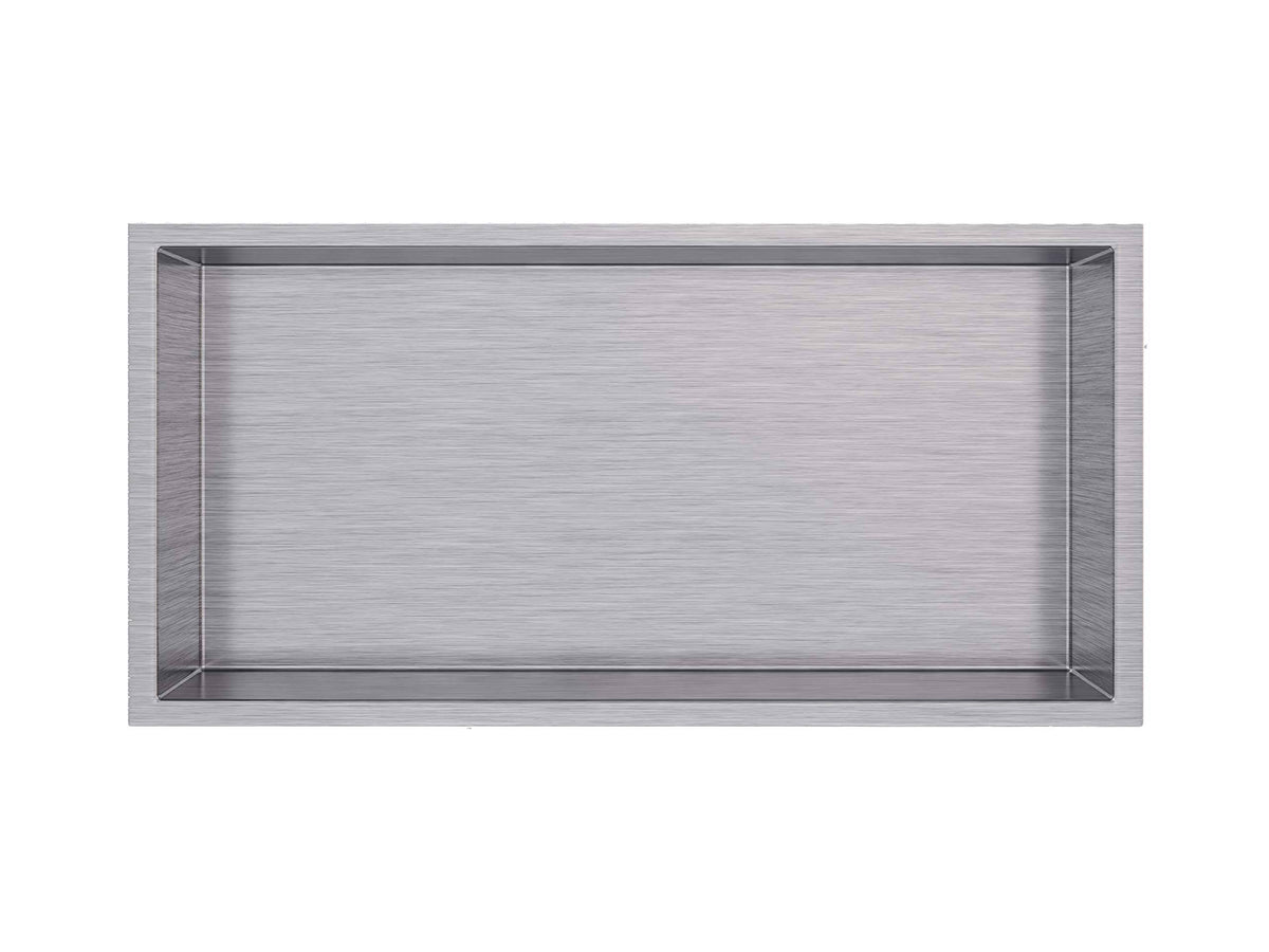 24x22 Brushed Stainless Steel Shower Niche H651290