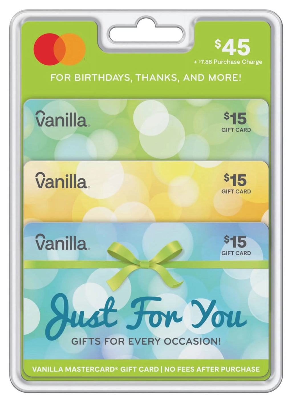 Vanilla Mastercard Gift Card Multi-pack W89704