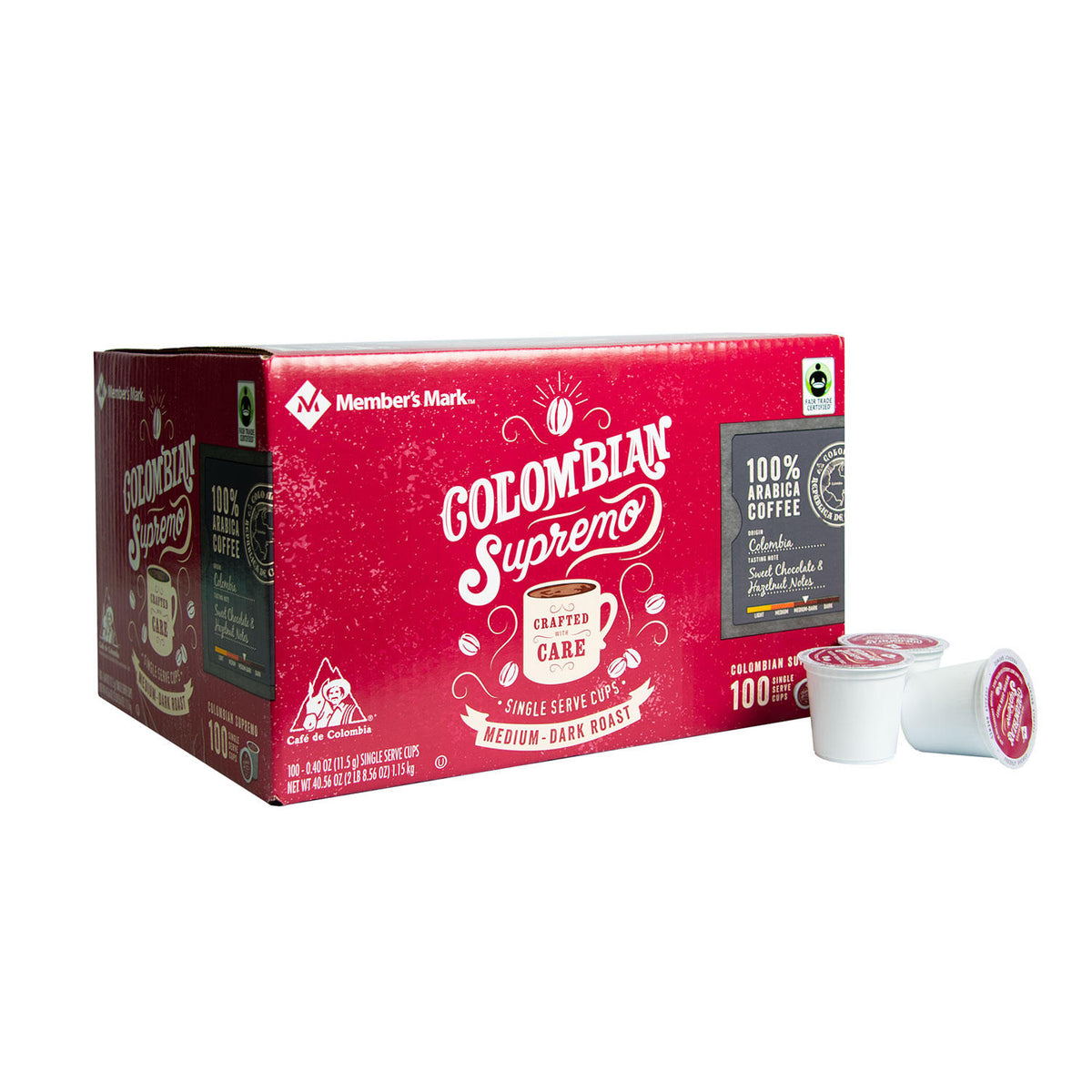 100 ct. Colombian Supremo Coffee B534