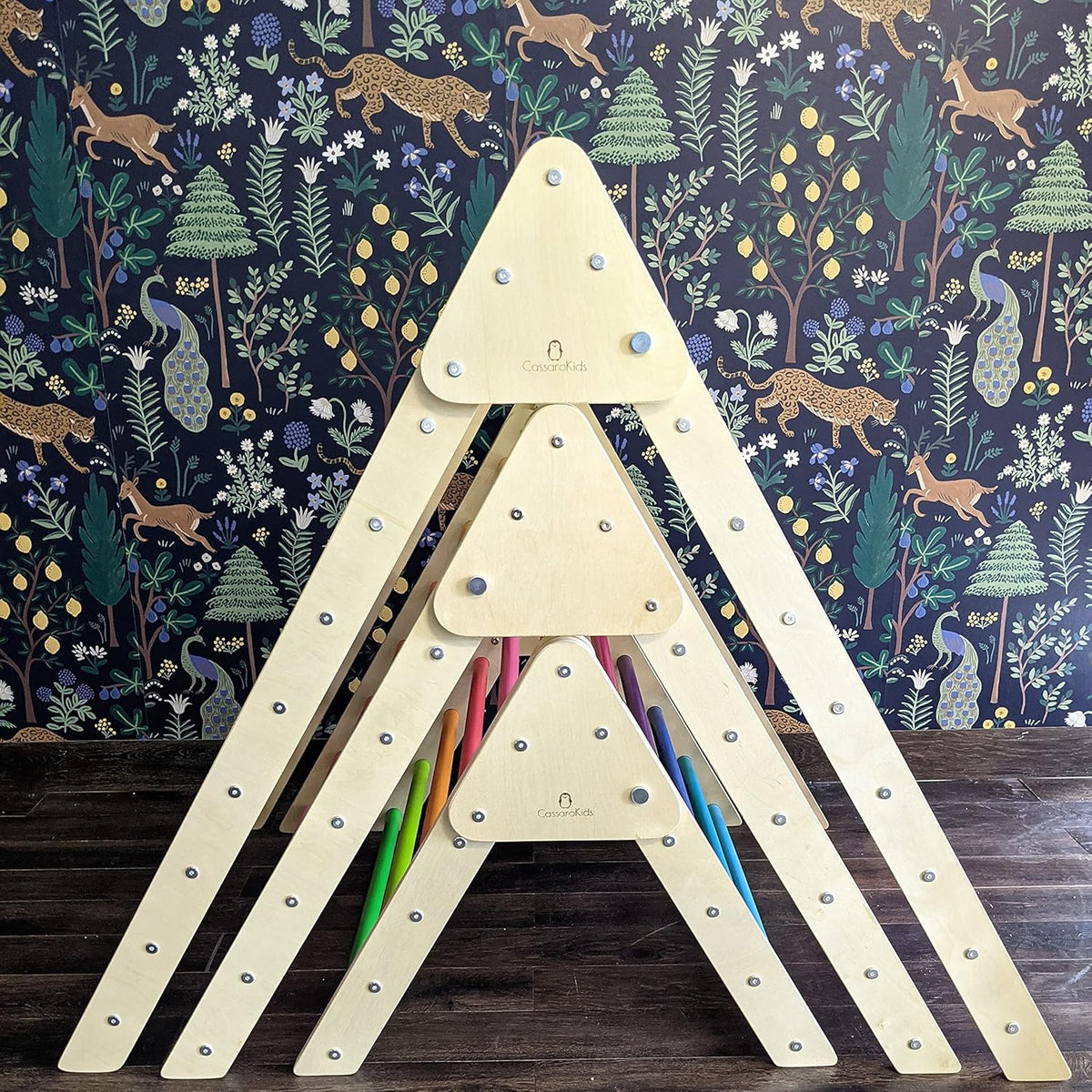 Jumbo Rainbow Foldable Climbing Triangle Y508174