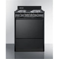 24 in. Electric Range with Lower Storage Compartment, Black A225802