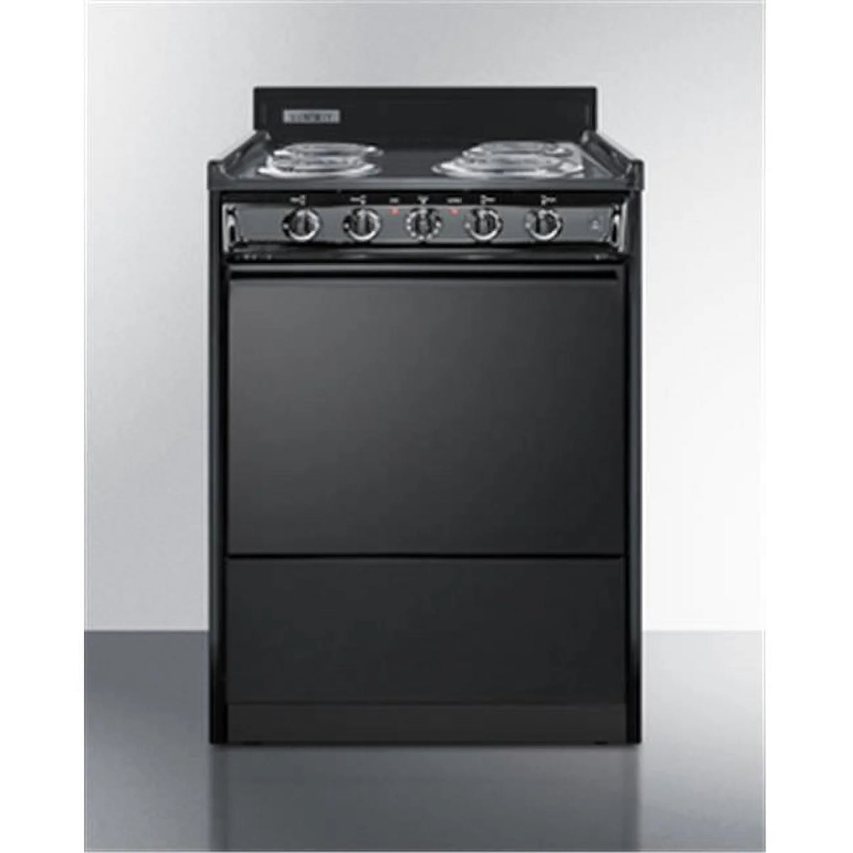 24 in. Electric Range with Lower Storage Compartment, Black A225802