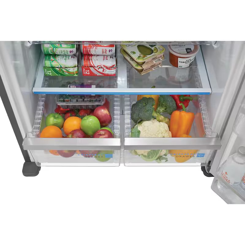 20.0 cu. ft. Top Freezer Refrigerator in Black Stainless Steel B564418