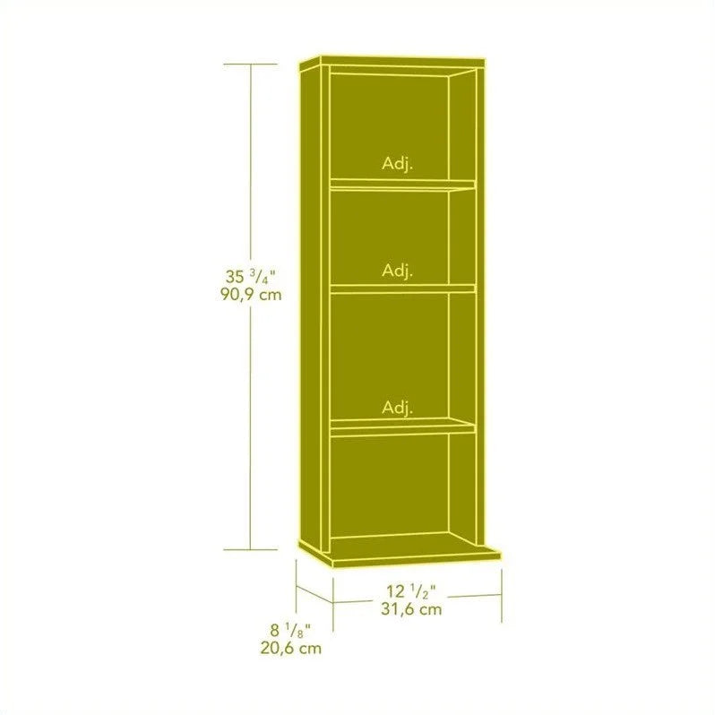 Multimedia Storage Tower, Cinnamon Cherry Finish X62172