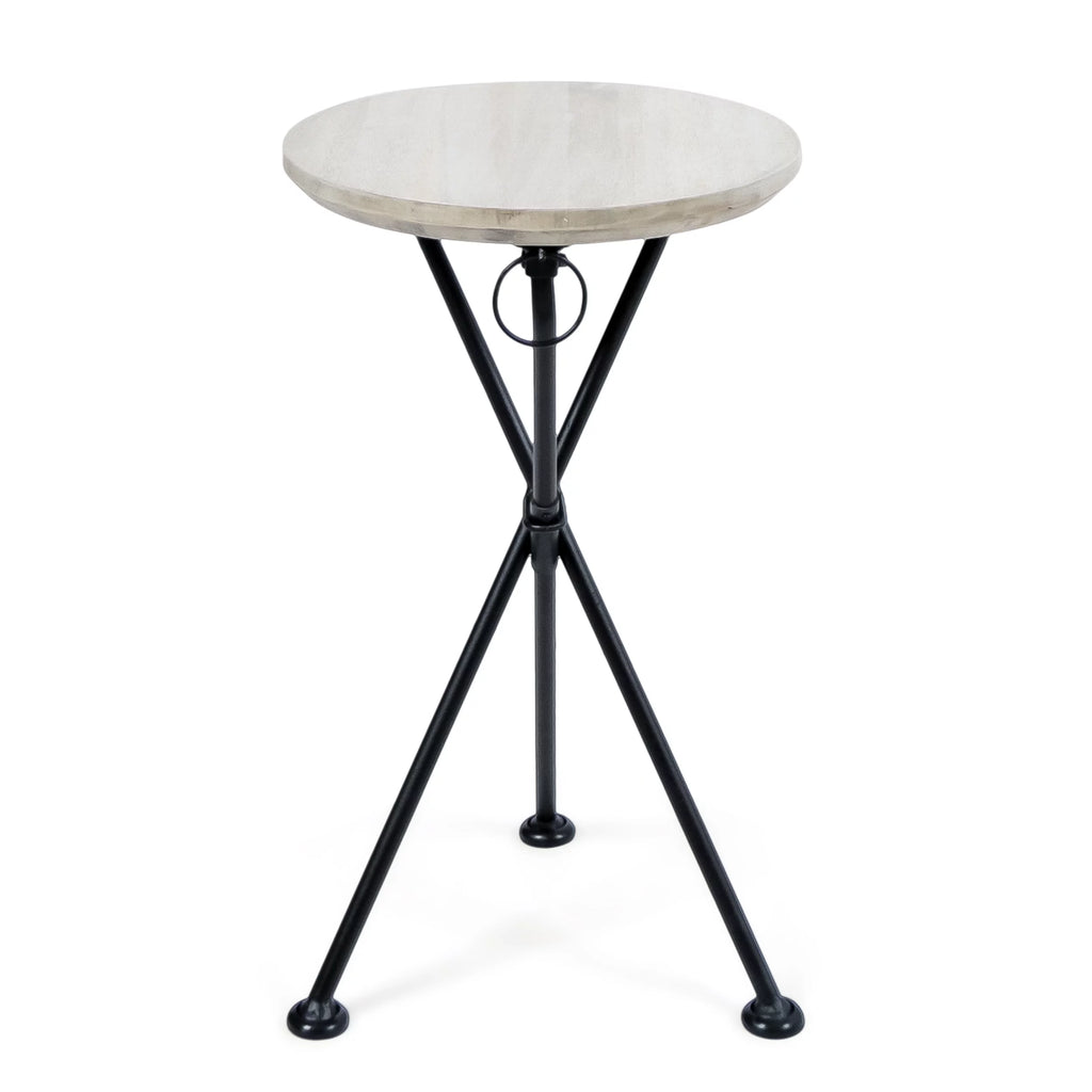 Portable Acacia Wood Side Table G877