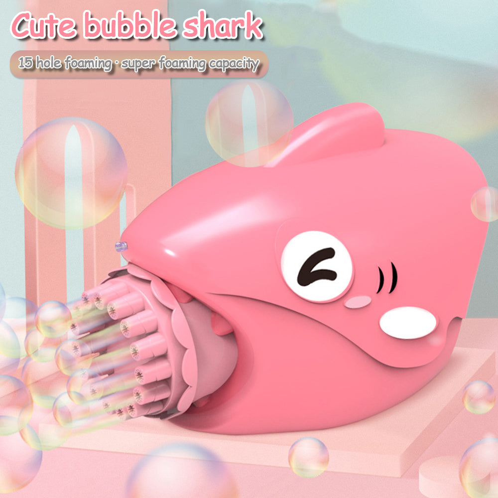 Pink Electric Automatic Bubble Blaster Toy U552210