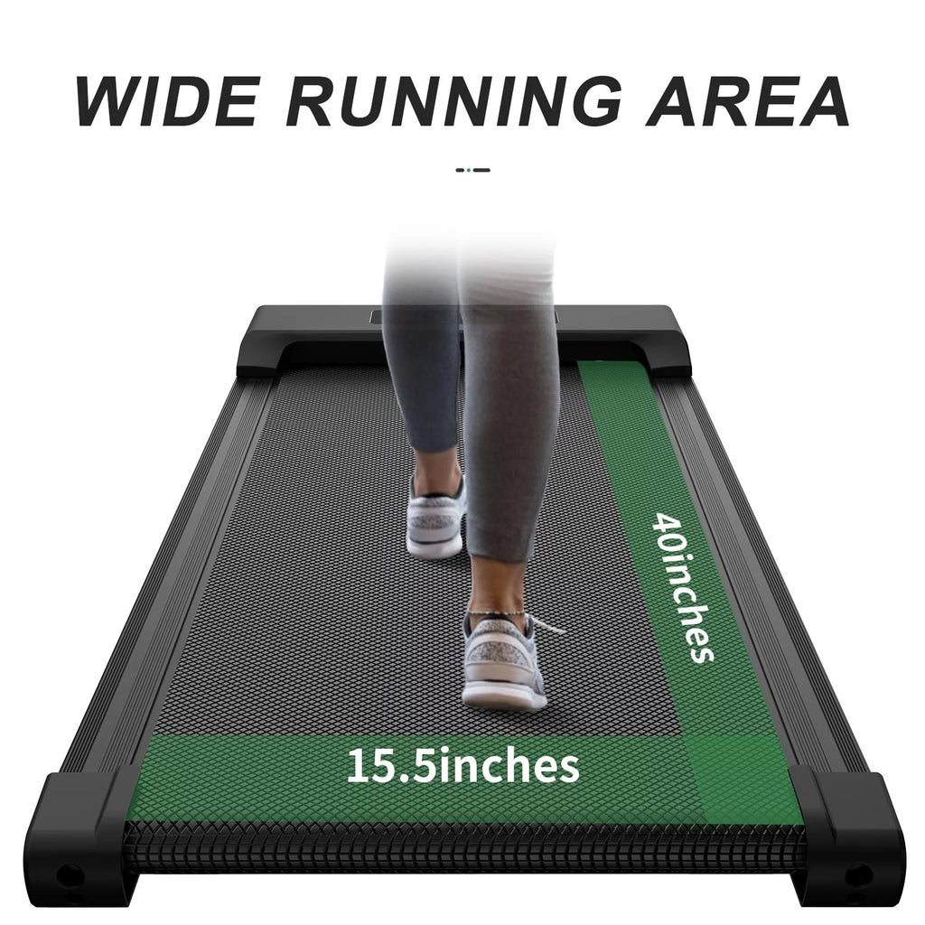 2 in 1 Under Desk Treadmill with Remote Control and LCD Display O8994
