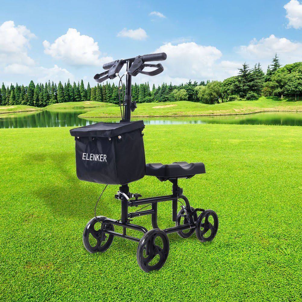 Knee Walker Steerable Medical Scooter Crutch Alternative D89527