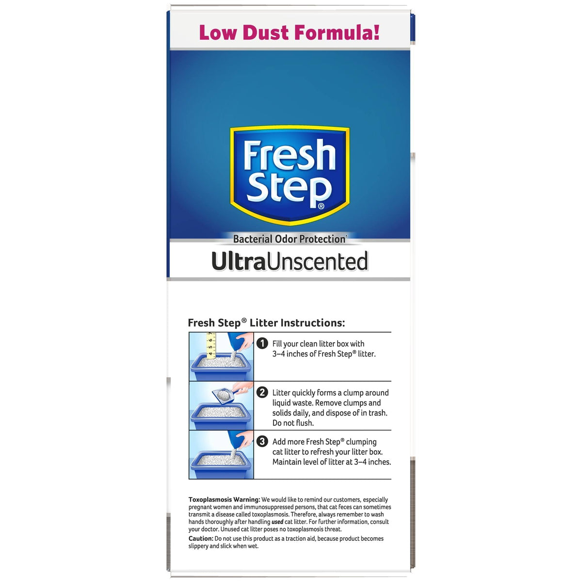 Unscented Clumping Cat Litter - 25 lb box B8315