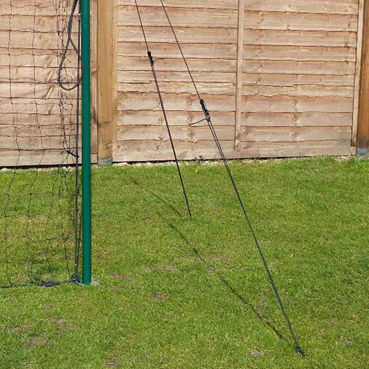 Soccer Practice Net Rebounder Backstop with Goal W4567