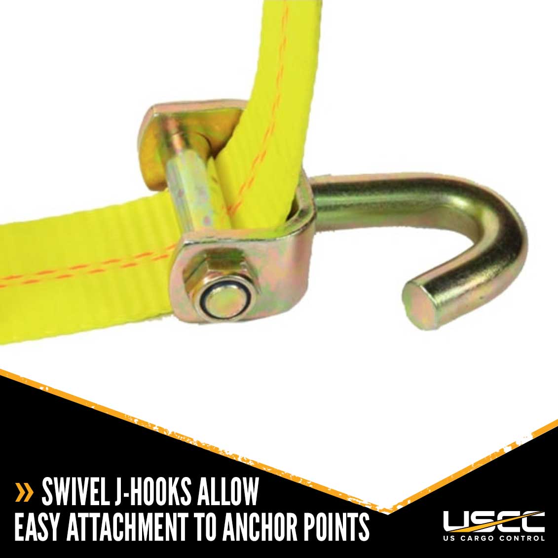 2" x 10' Wheel Strap with 2 Swivel J Hooks R53381