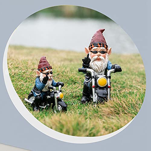9 inch Polyresin Garden Statue T8438