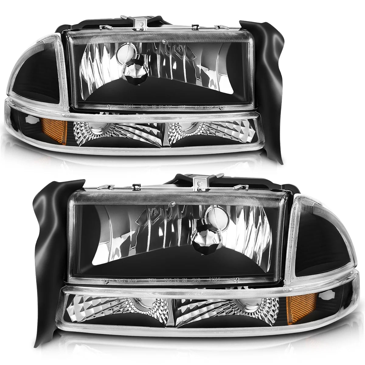 Black Bumper Signal Lamps K991