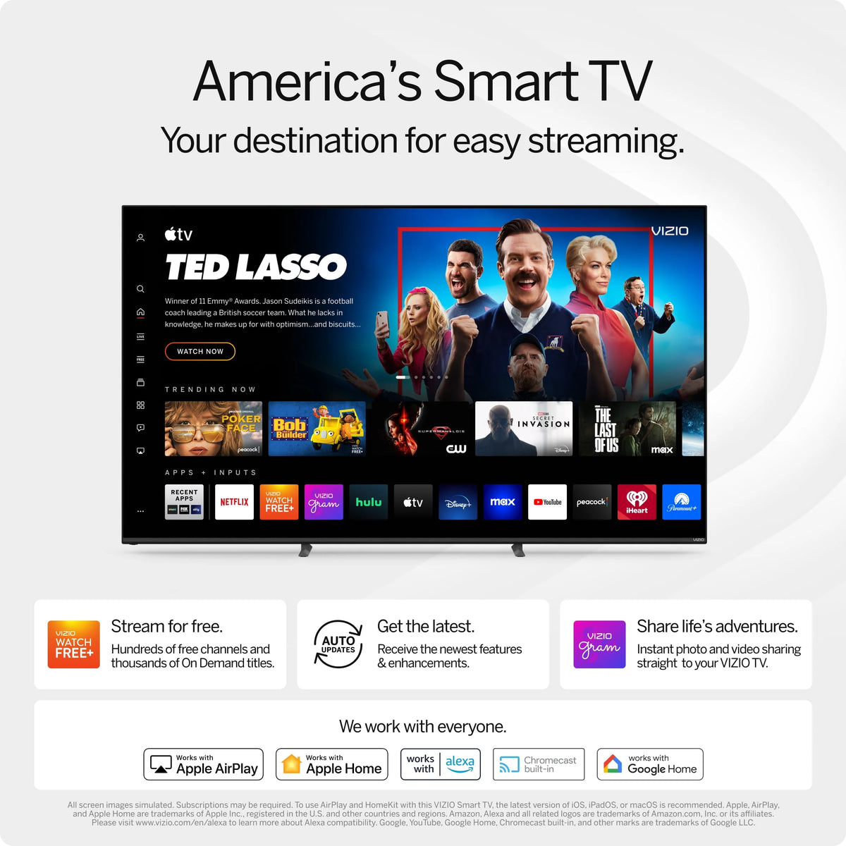 43 Class 4K UHD LED Smart TV A5748