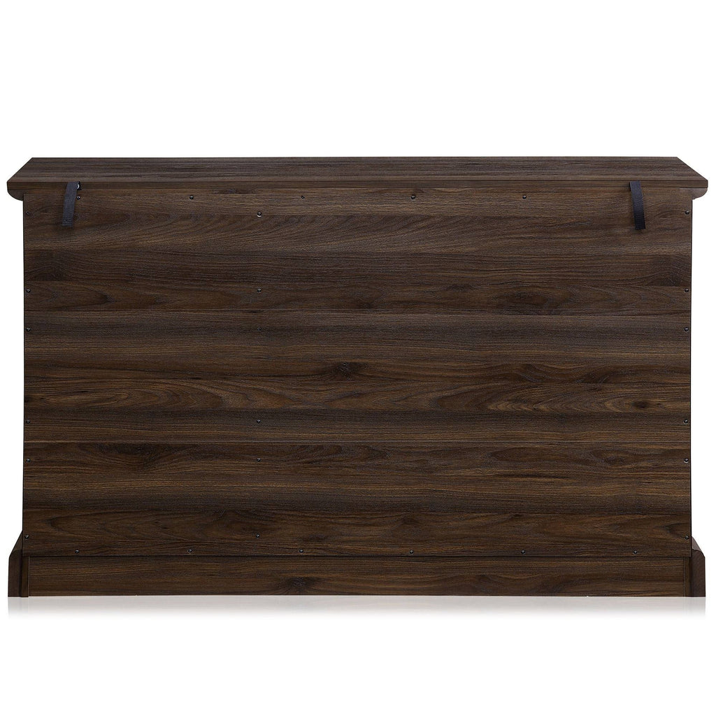 Rustic Grey Wood Sideboard Buffet Cabinet R5880
