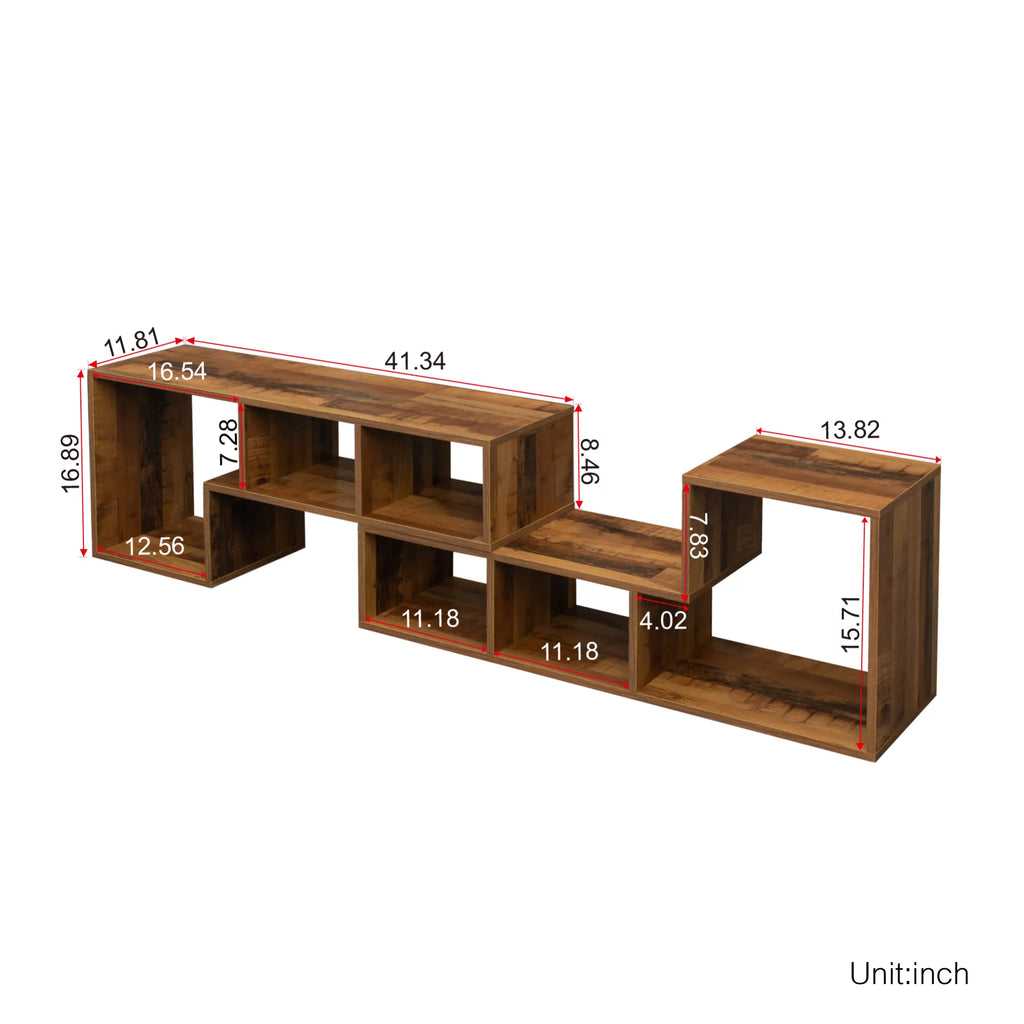 L-Shaped Oak Tv Stand P93675
