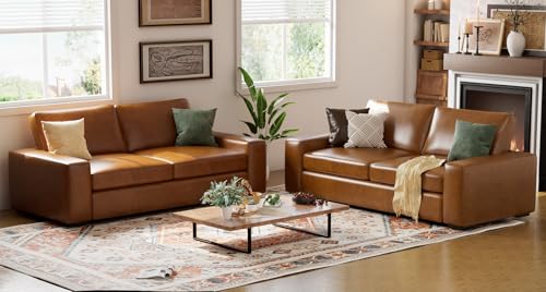 85" Natural Linen 3 Seater Sofa O61798