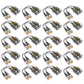 20 Pairs Passive Video Balun Connectors Single Channel BNC CCTV G85744