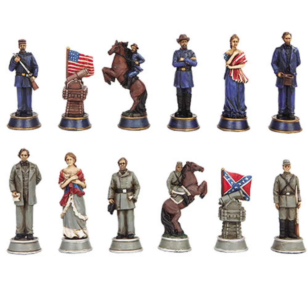 Multicolor Chess Set with Glass Board E17272