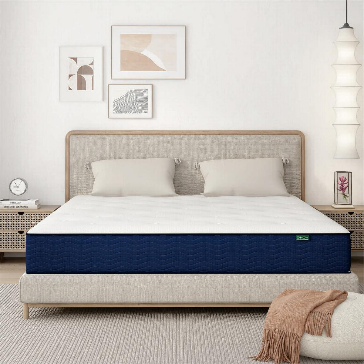 Queen Size Gel Foam Hybrid Mattress V3812
