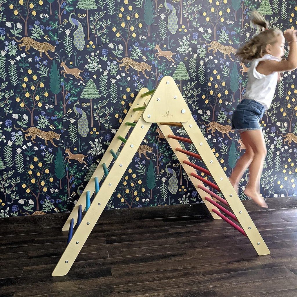 Jumbo Rainbow Foldable Climbing Triangle Y508174