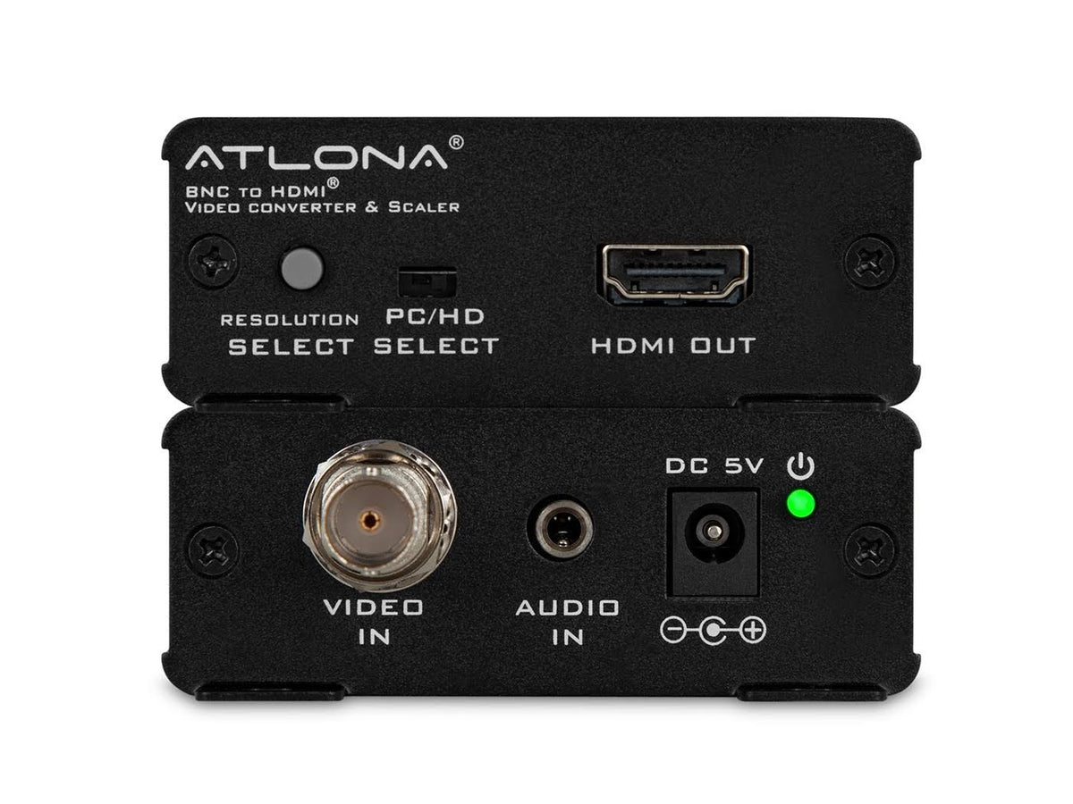 Composite Video & Stereo Audio to HDMI Video Format Converter / Scaler E36401