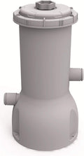 Above Ground Swimming Pool Filter Cartridge Pump with 32 mm Hoses Pack of 2 U36996