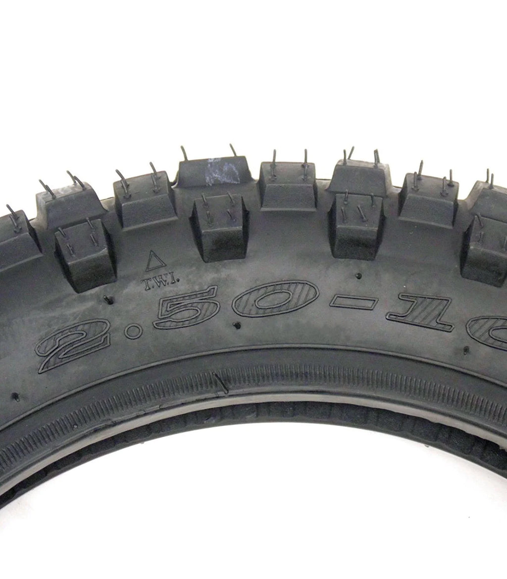 2.50-10 Knobby Tread Motorcycle Tire G344