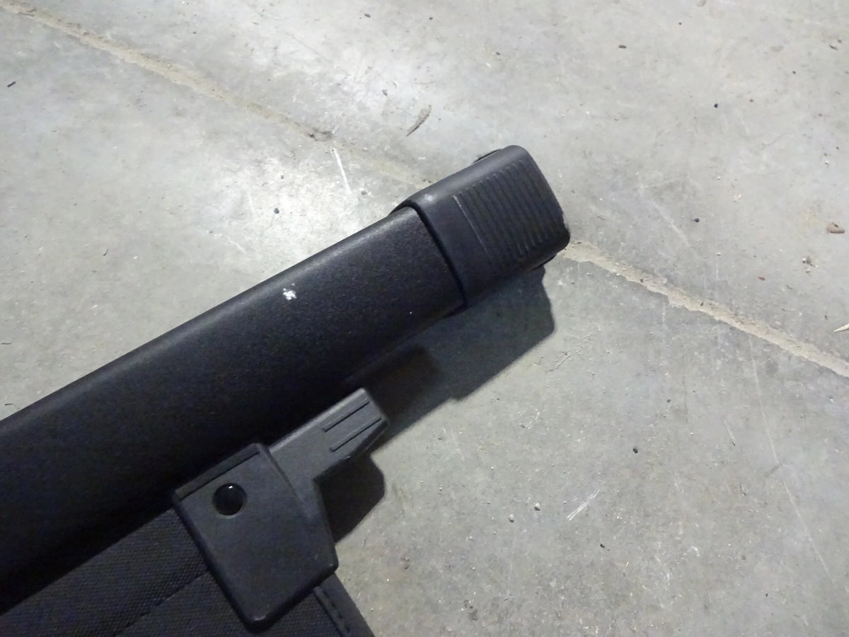 Black Retractable Cargo Cover M5674