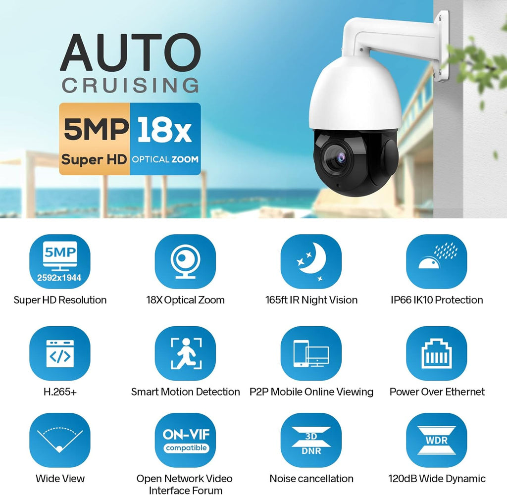 8MP UltraHD 4K PoE IP Camera Bullet W237042