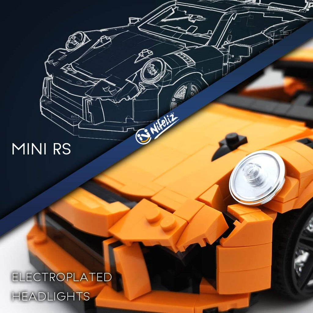 1:14 Scale Sports Car Building Blocks Set 1072 Pcs O70768