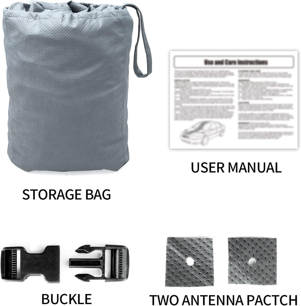 Minivan Car Cover 3 Layer Pack of 2 C3287