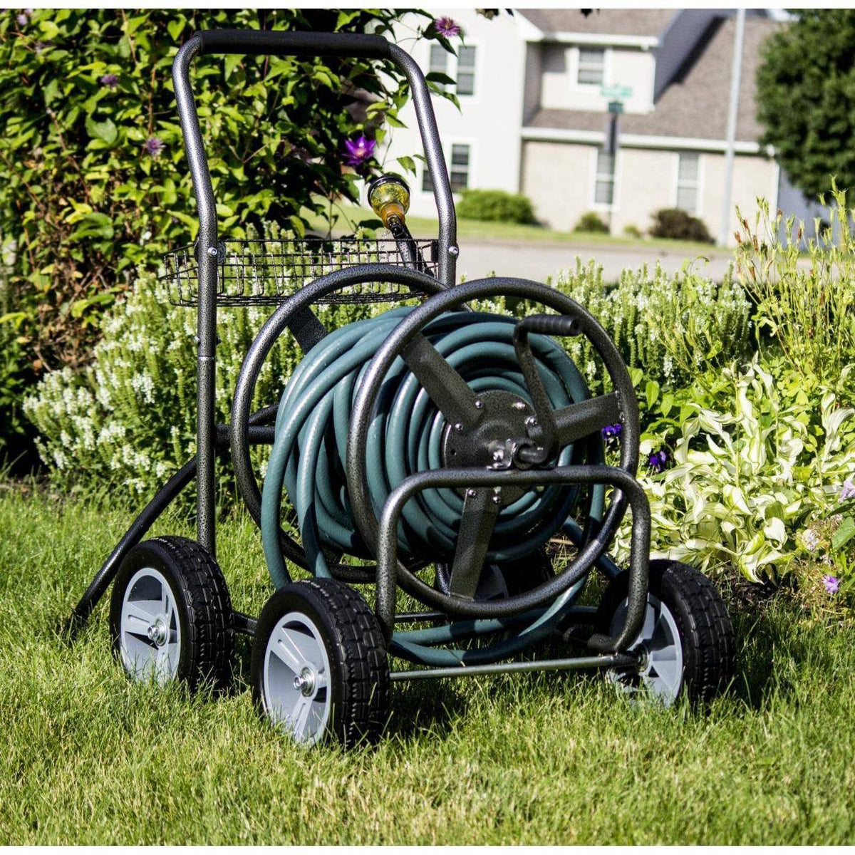 Metal Cart Hose Reel F830561